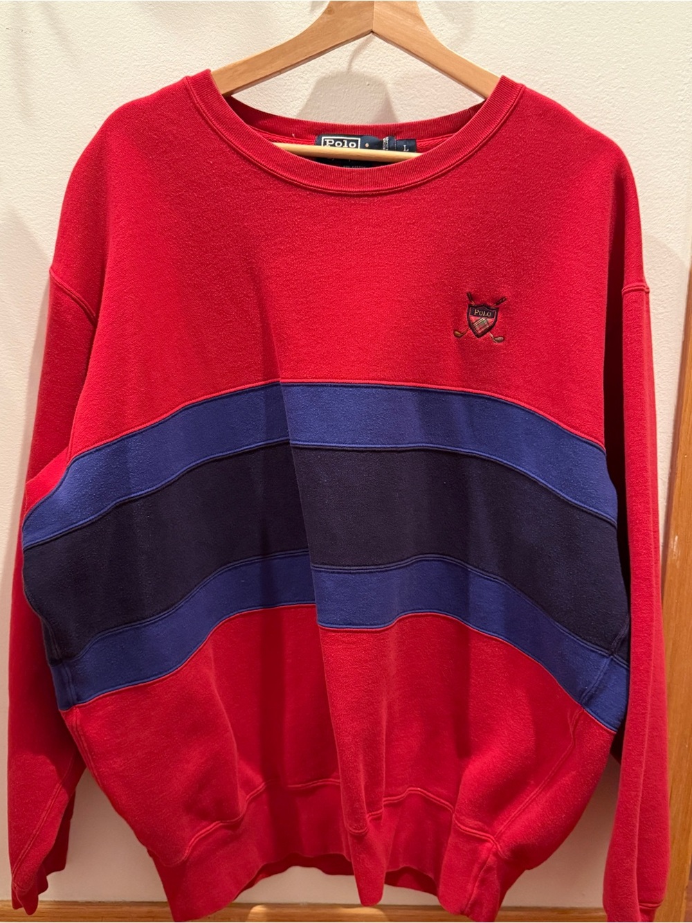 Vintage Polo Ralph Lauren Uni Crest Crewneck